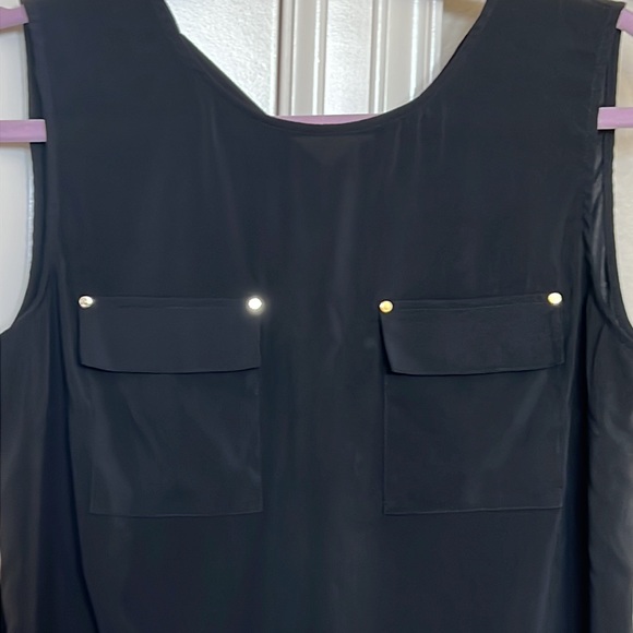 Calvin Klein sleeveless shell top - Picture 2 of 3